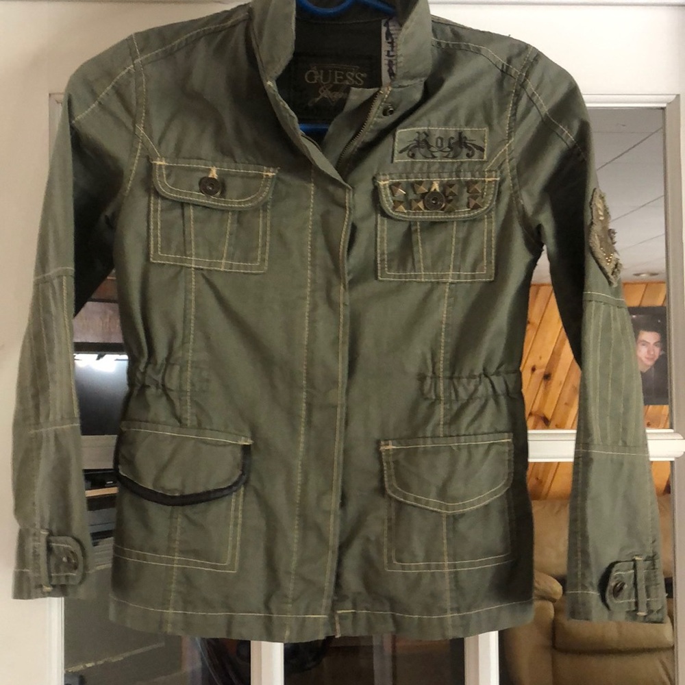 Kids army jacket girls